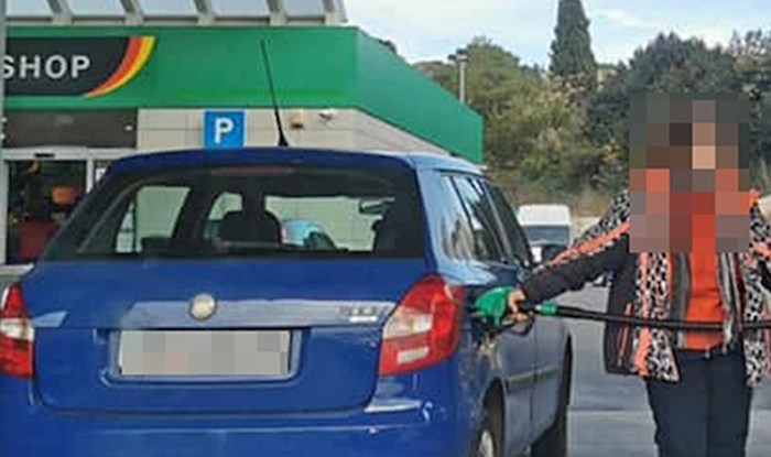 Žena iz Istre napravila je kaos na benzinskoj postaji, zbog ovog poteza je završila na internetu