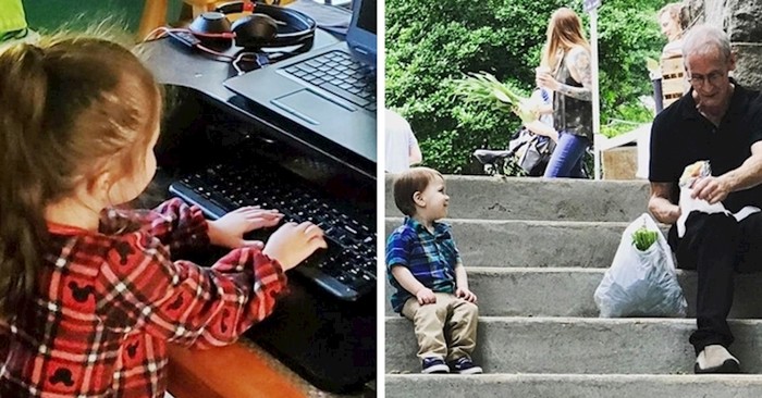 15 slika male djece koja su svojim potezima svima istopili srca