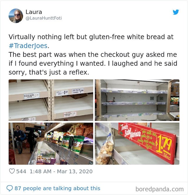 Kruh bez glutena ostao je zadnja na policama, no čini se da će ljudi radije sami sebi napraviti kruh nego kupiti ovaj.