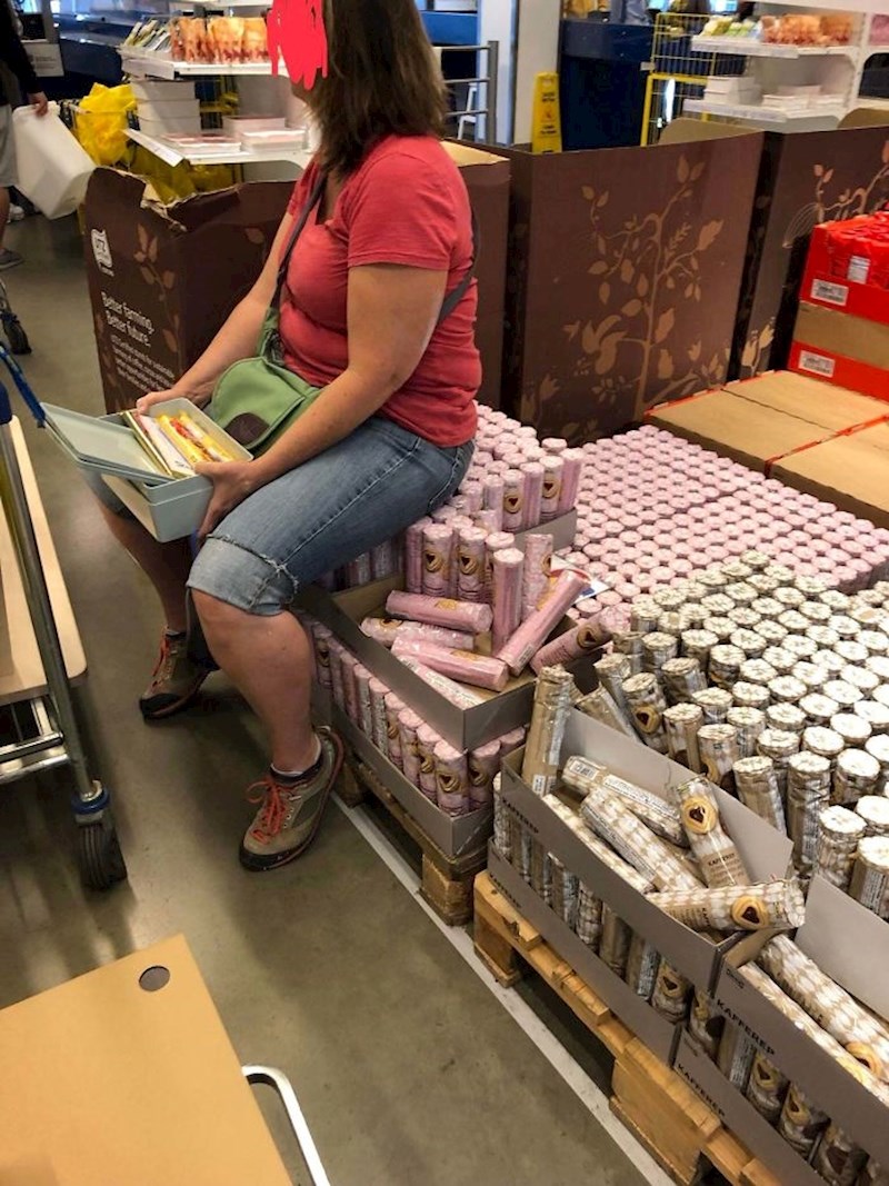 Keksi nisu mjesto za sjedenje!