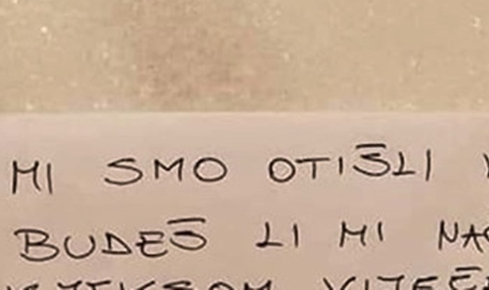 Mama je sinu ostavila upozorenje koje je morao shvatiti ozbiljno