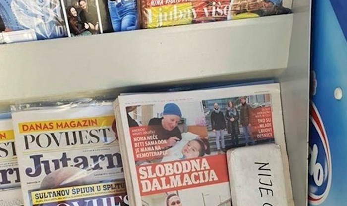 Netko je primijetio zanimljiv detalj na jednom kiosku u Dalmaciji, radnica je morala reagirati
