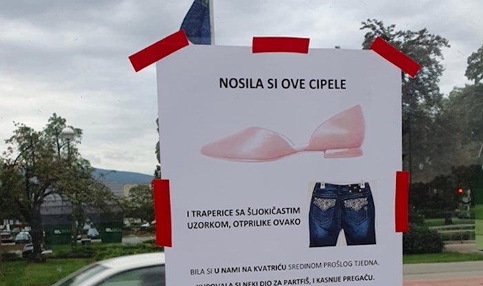 "Bila si u Nami na Kvatriću, nosila si ove cipele..." Romantičar traži nepoznatu djevojku, ostavio joj je ovu poruku