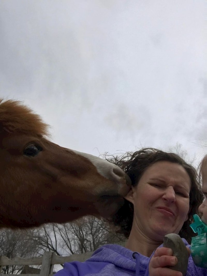 Selfie s ponijem nije ispao onako kako je ona htjela.