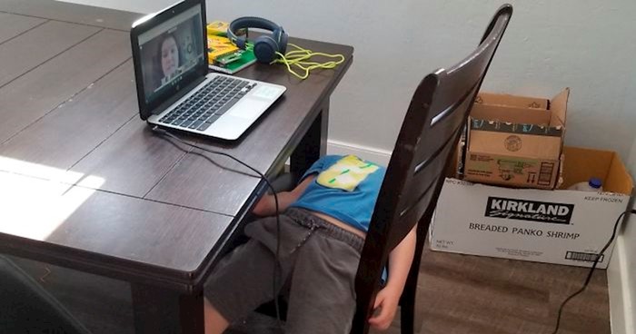 10 smiješnih slika djece kojoj je online nastava već odavno dosadila