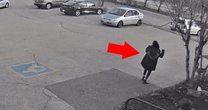 Žena je na parkiralištu upala u ozbiljne probleme, samo zle osobe će se smijati ovoj snimci