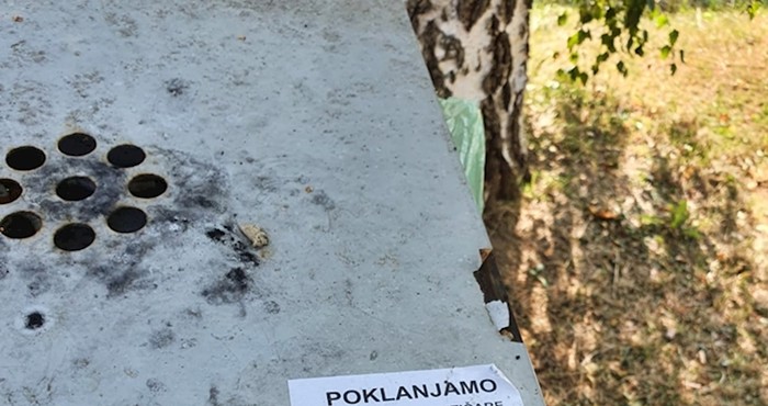 Netko je u Krapini ugledao čudne naljepnice na kantama za smeće, evo što je pisalo na njima
