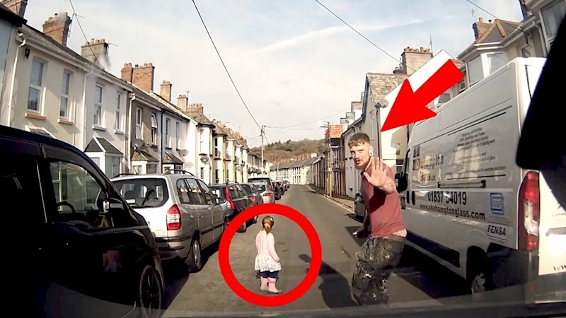 VIDEO Ovi ljudi su imali ogromnu dozu sreće, pogledajte što im se dogodilo na cesti