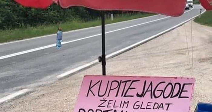 Prodavač je očajnički pokušavao ubrzati prodaju, sve je objasnio na svom natpisu