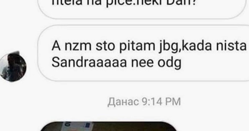 Djevojka nije odgovarala na njegove poruke pa je "slučajno" poslao ovu fotku