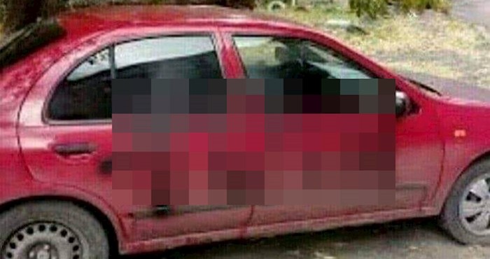 Žena se bivšem dečku osvetila na brutalan način, pogledajte što mu je napisala na auto