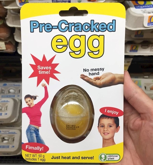 Kome treba unaprijed razbijeno jaje?!
