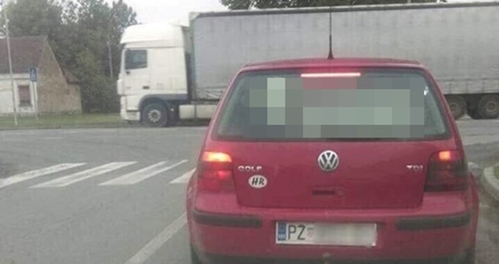 Slavonac je u svom Golfu prevozio nešto zbog čega je postao hit na društvenim mrežama