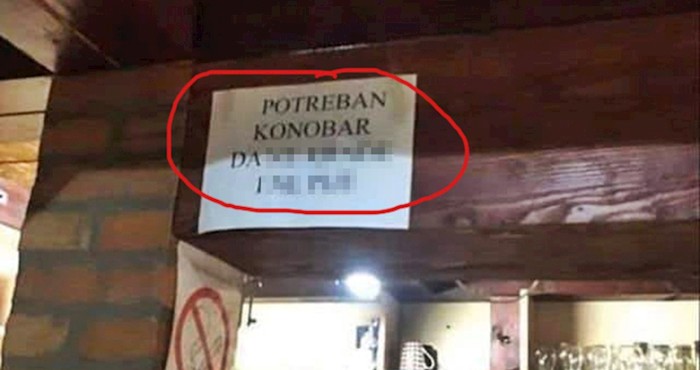Oglas za posao u ovom kafiću nasmijao je goste, pogledajte koga traže