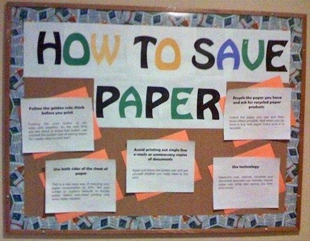 Ovako SIGURNO nećete uštedjeti papir.