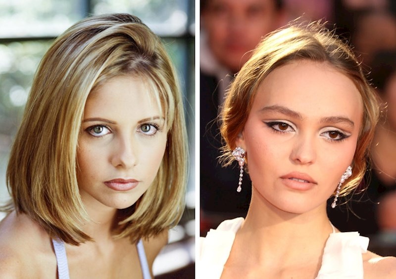 Sarah Michelle Gellar & Lily-Rose Melody Depp — 20 godina