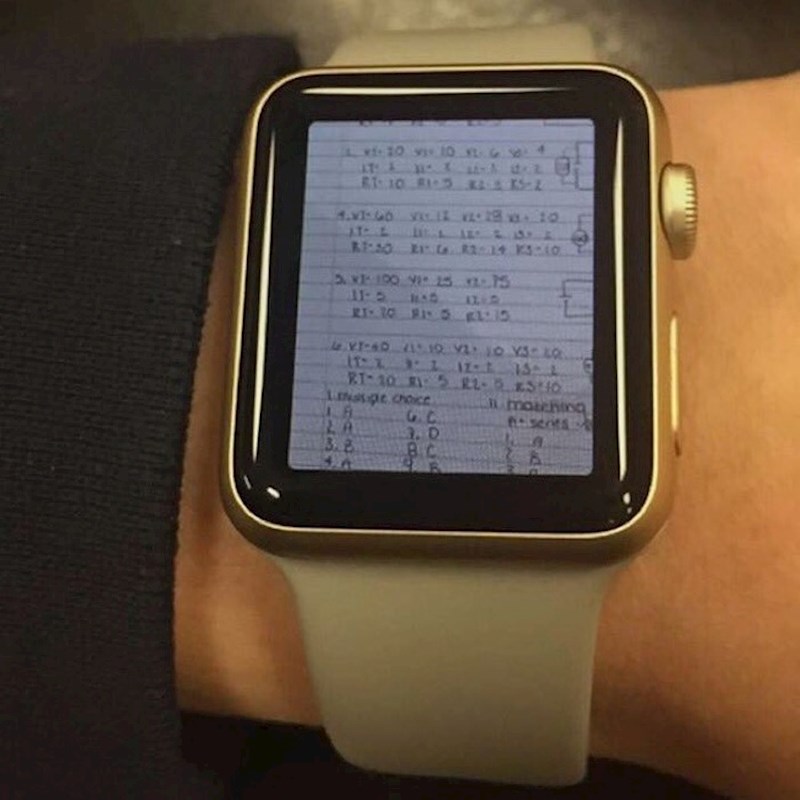 "Koliko je sati? Vrijeme je za prepisivanje!"