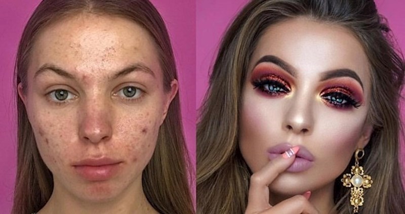 Podijelile su svoje fotke prije i nakon šminkanja, neke od njih je gotovo nemoguće prepoznati