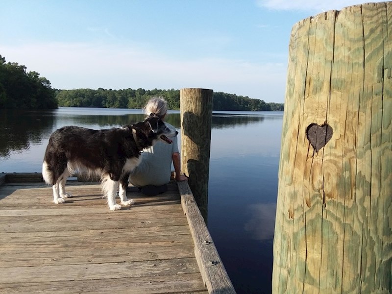 "Moja mama je danas dala otkaz na poslu koji je mrzila. Odlučila je sa psom otići do jezera i proslaviti ovaj veliki dan."