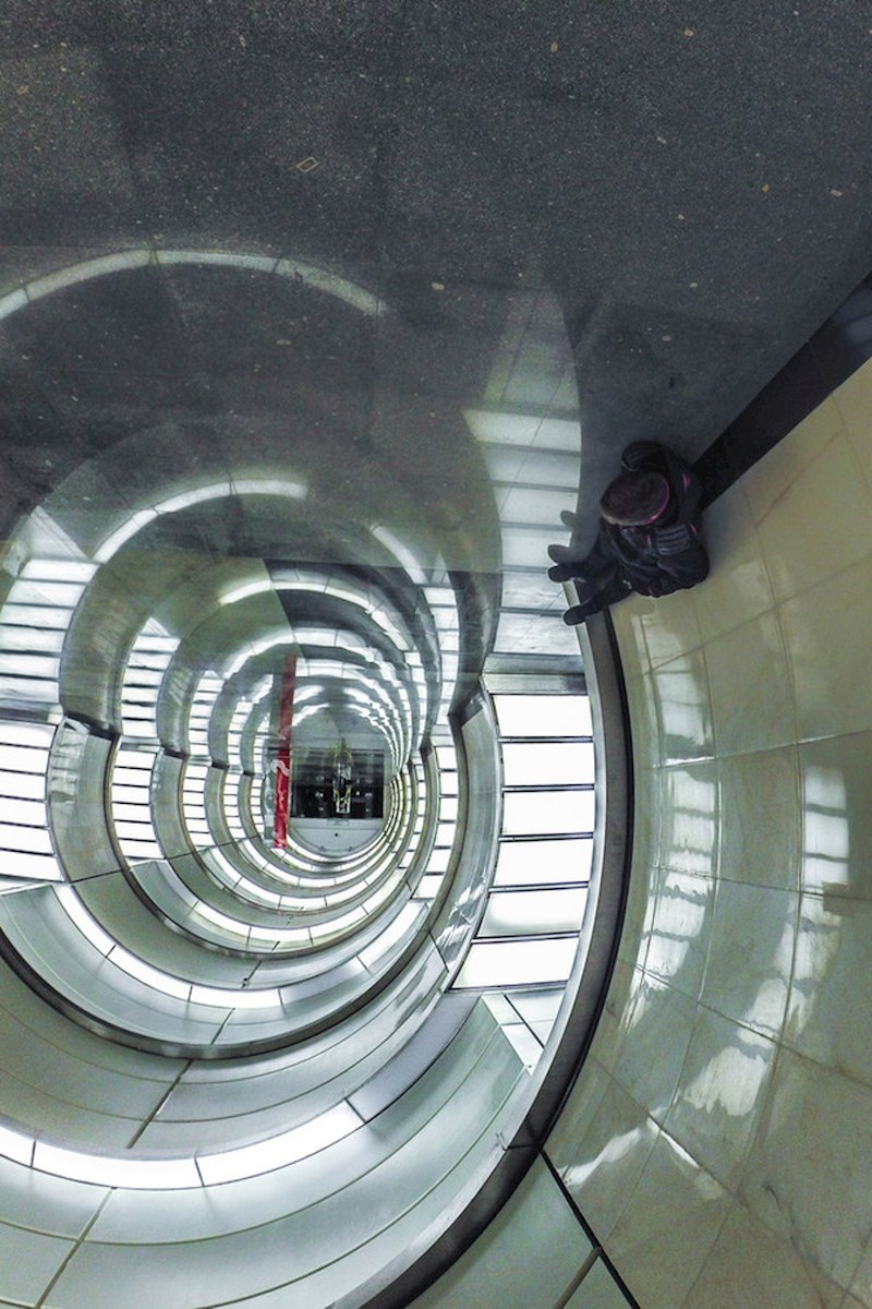 Genijalna optička iluzija u moskovskom metrou.