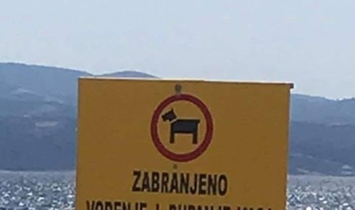 Dalmatince je nasmijao znak na kojem nešto definitivno nije u redu