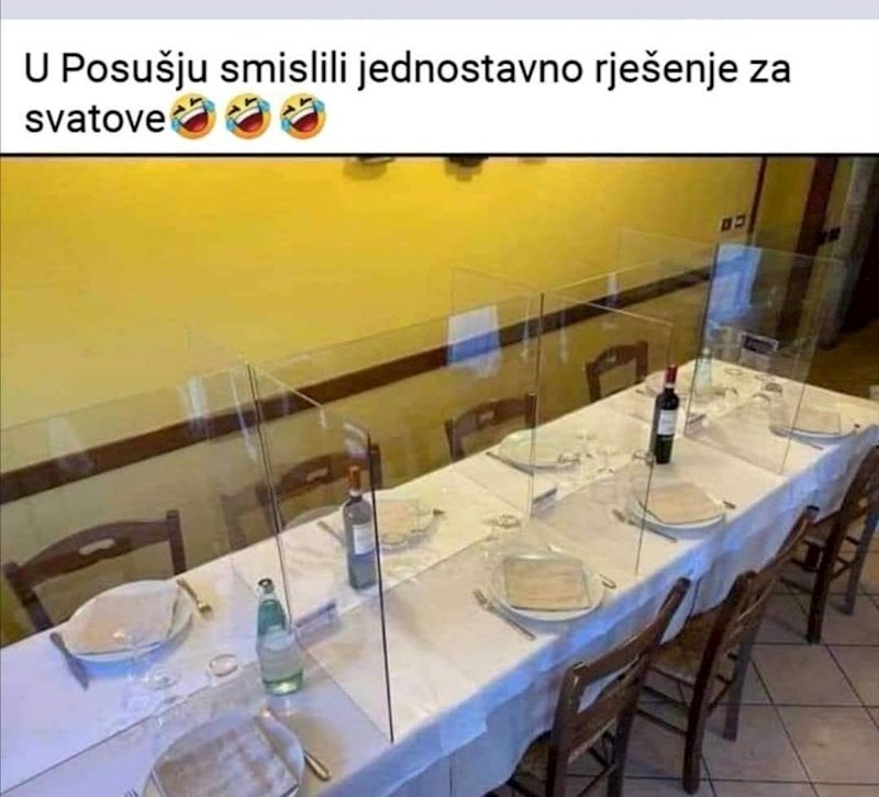 Pogledajte kako su odvojili goste: