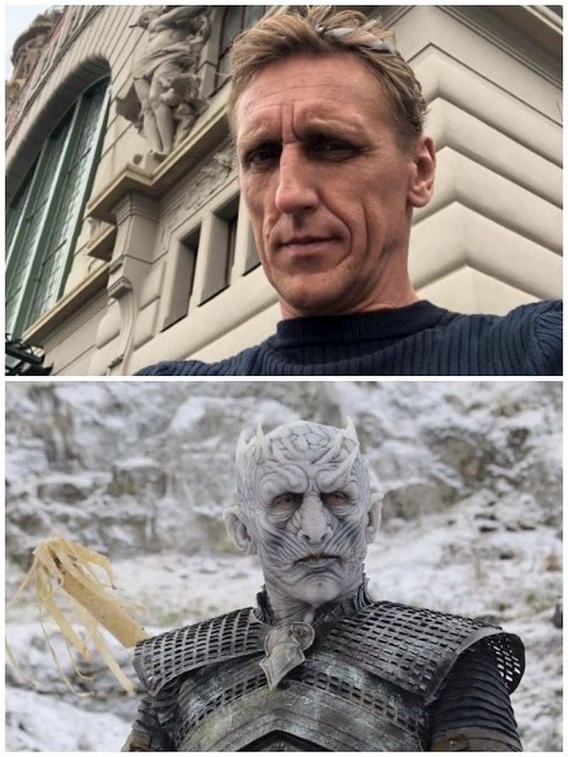 Vladimír Furdík kao Noćni kralj u "Igra prijestolja"