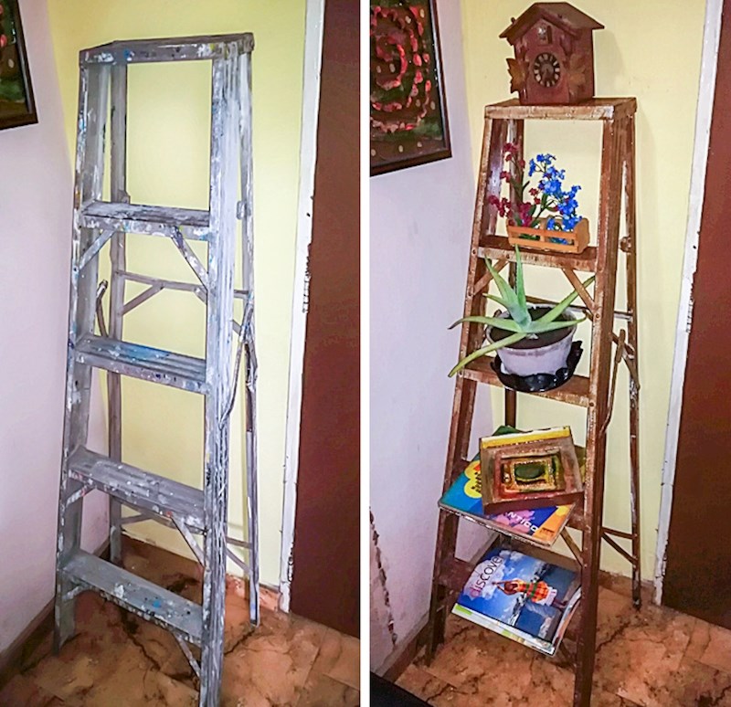 I stare ljestve se mogu pretvoriti u nešto ljepše.