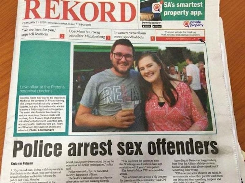 "Fotograf je rekao da ću biti na naslovnici novina, no nije rekao koji će biti naslov članka."