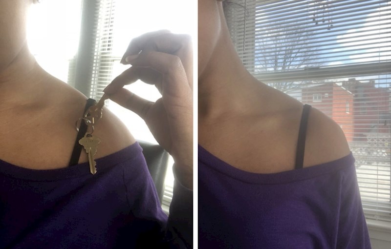 Evo gdje možete staviti ključeve ako idete u šetnju i ne želite nositi torbicu, a nemate džepove.