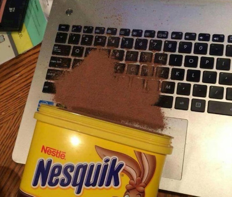 "A samo sam si htio napraviti kakao..."