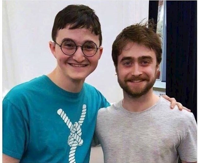 Našao je dvojnika koji više liči na Harryja Pottera nego on sam.