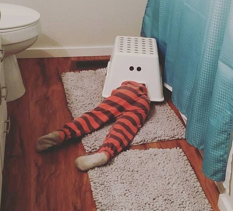 "Htio se igrati skrivača. Glumili smo da ga ne možemo naći."