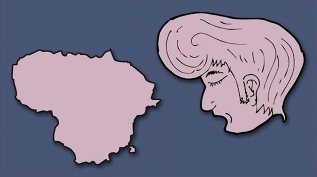 Nijemac je pokazao na što ga podsjeća oblik europskih država, pogledajte kako je BiH prošla litva