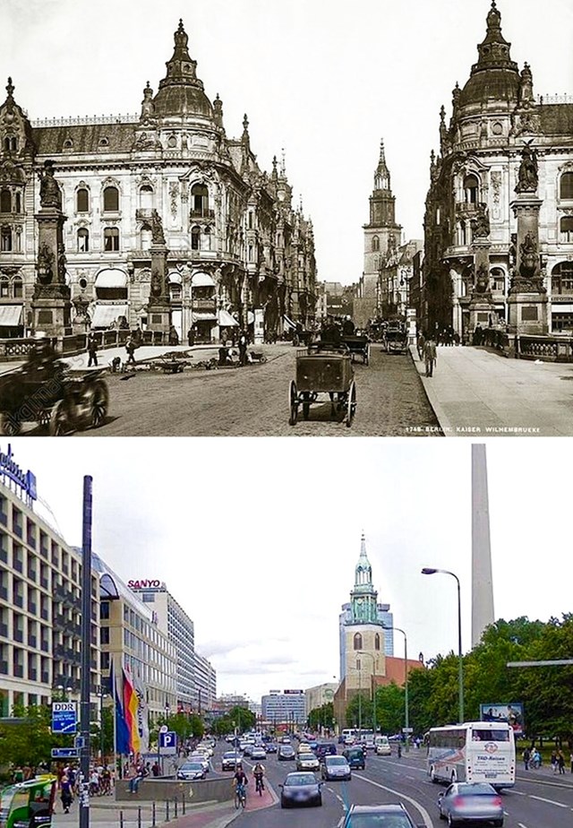 Berlin 1890. godine i danas