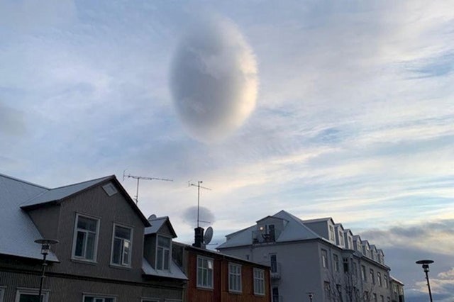 Pogledajte kakav je oblak netko slikao iznad glavnog grada Islanda.