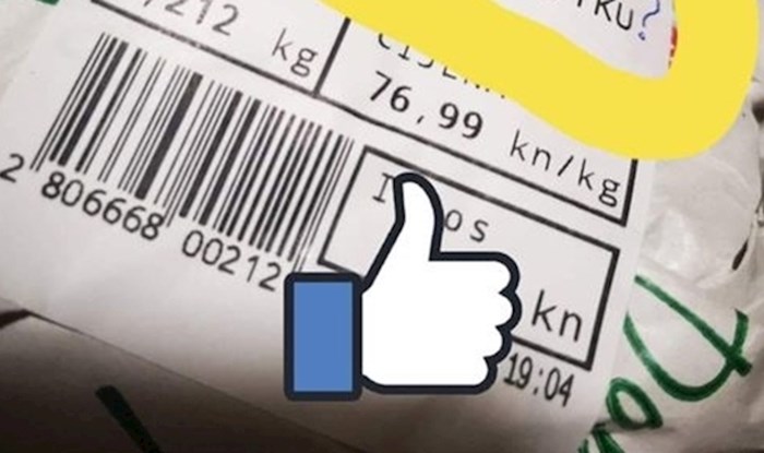 Vratio se iz dućana pa na omotu salame ugledao detalj koji ga je nasmijao