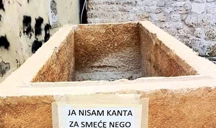 Kad su vidjeli što ljudi rade, Trogirani su morali ostaviti poruku i nešto razjasniti