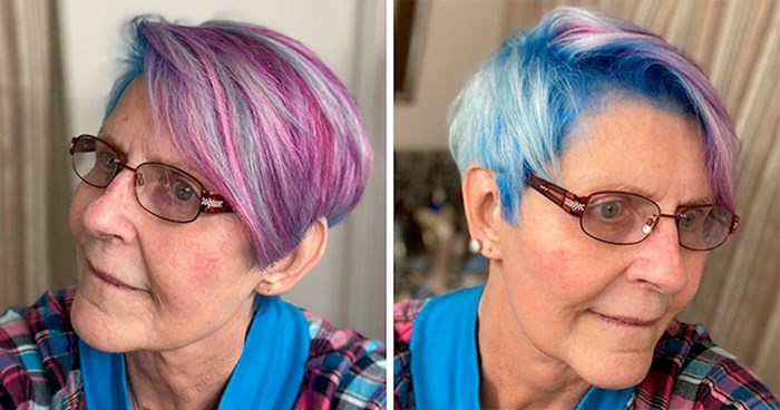 Evo što se dogodi kad stariji ljudi odaberu moderne frizure i neobične boje kose
