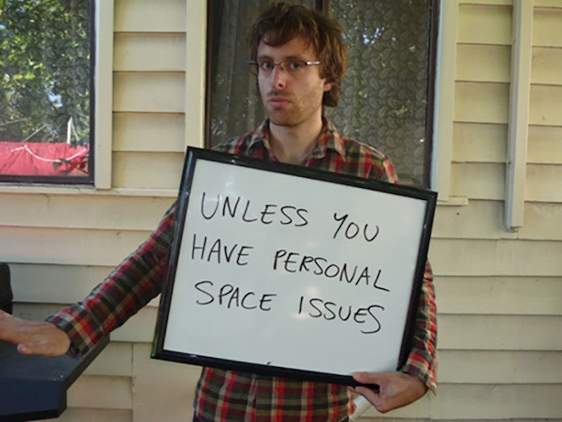"Osim ako imaš problema s privatnim prostorom"