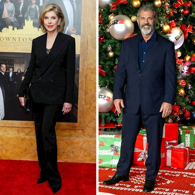 Christine Baranski i Mel Gibson - 177 cm