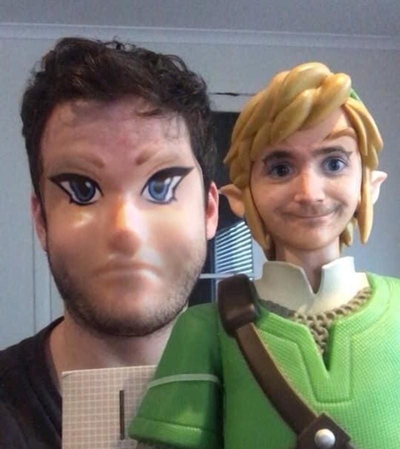 Koristio je aplikaciju za zamjenu lica. Bolje da nije.