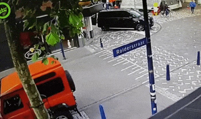Kamera je uhvatila nevjerojatnu scenu, pogledajte što se dogodilo nakon što je prošao crni auto