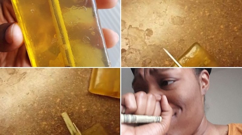 Žena je u sapunu za lice našla novčanicu od 20 dolara. Kasnije se proizvođaču zahvalila na Twitteru.