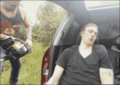 GIF Ovo se zove buđenje iz horora