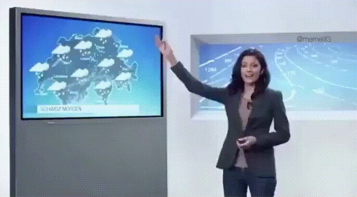 GIF Ovakav pad vidjeli ste samo u crtanim filmovima