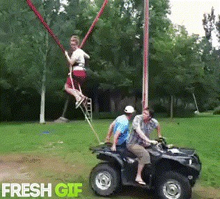 GIF Biste li se ikada usudili izvesti ovako nešto?