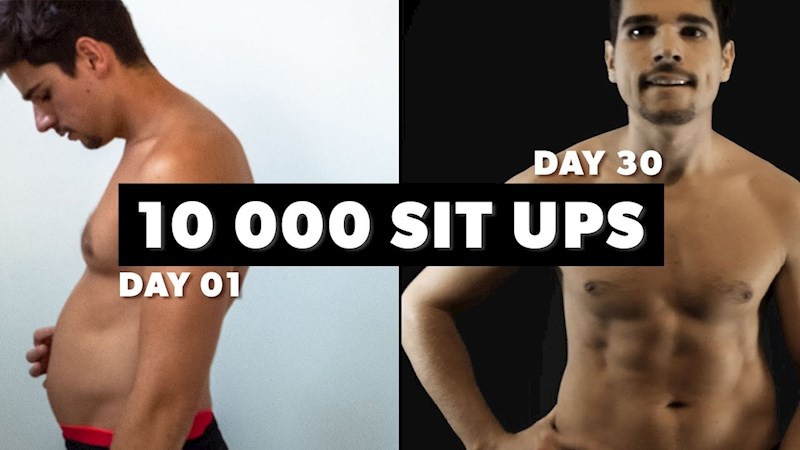 10 000 sit-upa u 30 dana