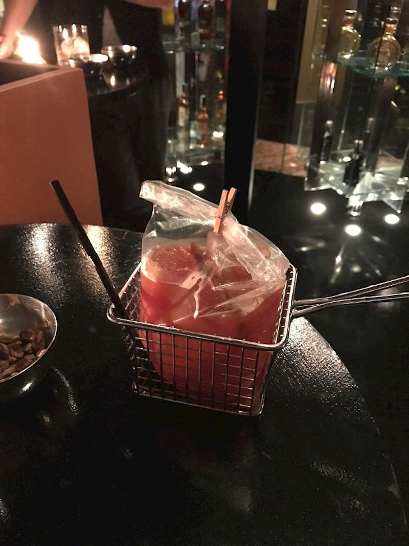 Bloody Mary u vrećici u košarici za prženje?