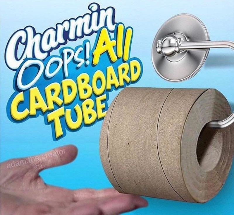 Wc papir od kartona? Zašto?